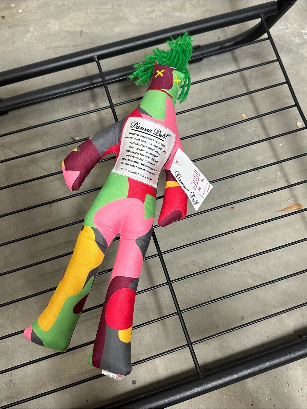 Dammit Doll® Colorful Multicolor Plush Doll